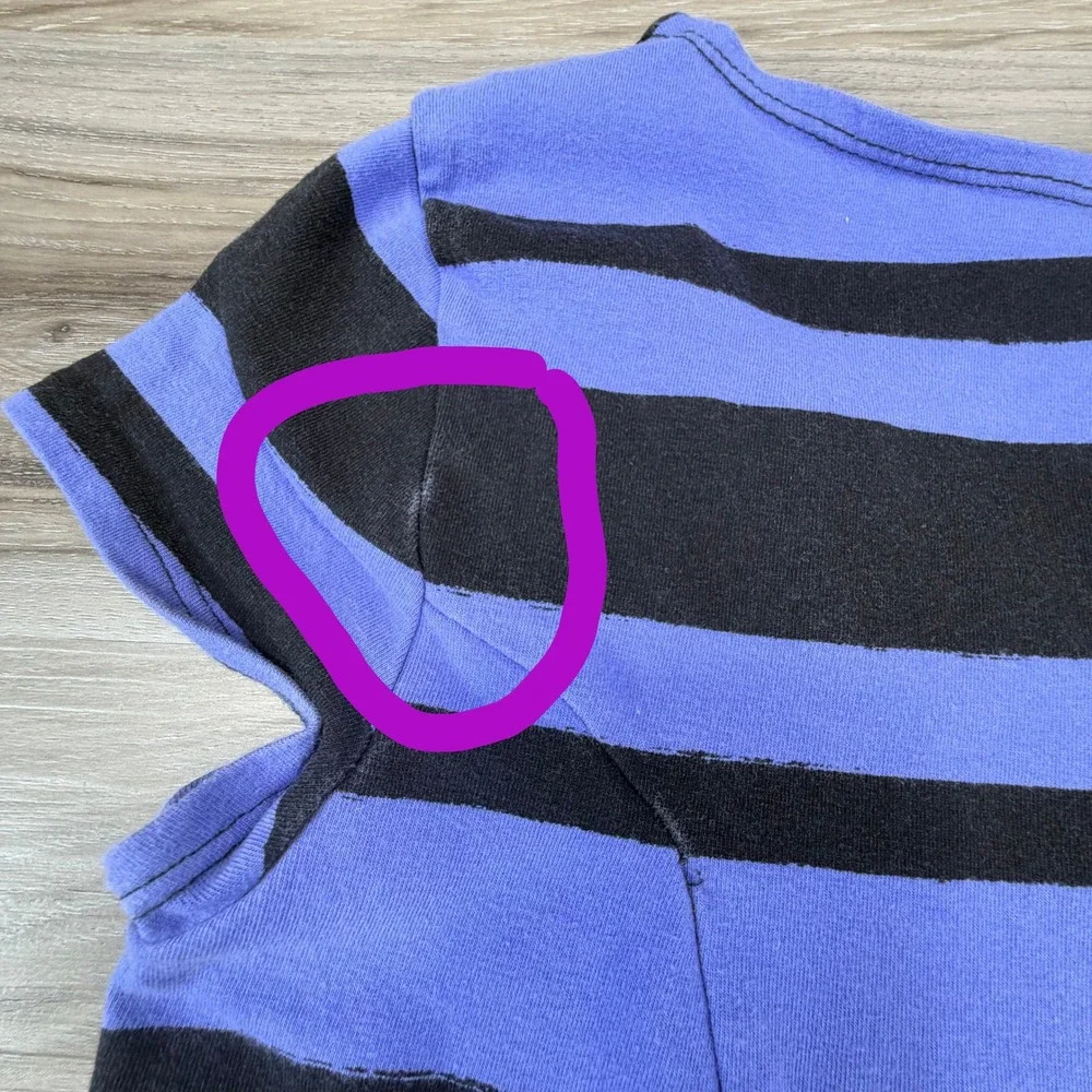 Justice Girls‎ Striped Cap Sleeve Dress with Tie Waist Size 14